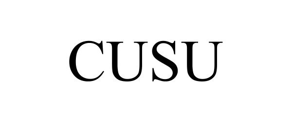 Trademark Logo CUSU