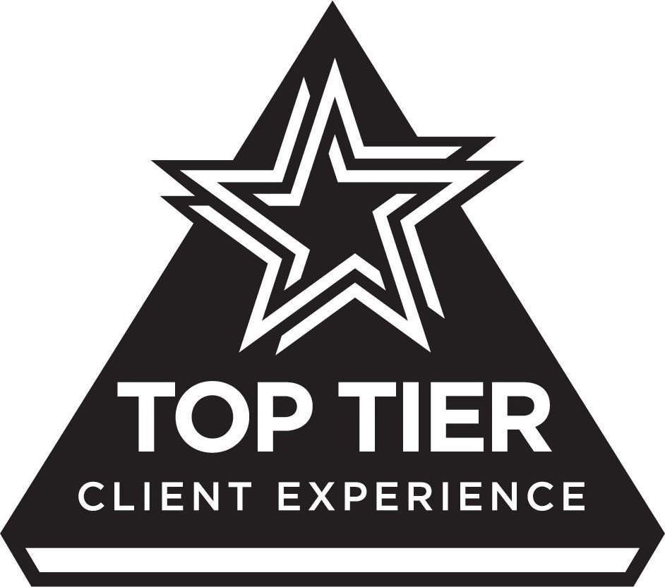 Trademark Logo TOP TIER CLIENT EXPERIENCE