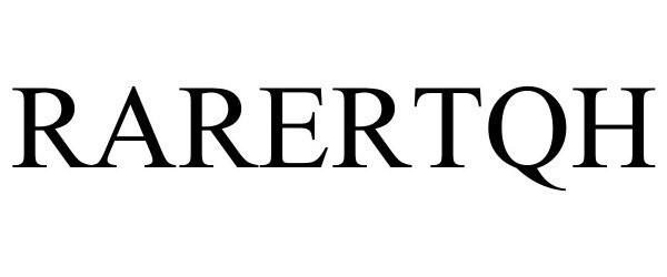 Trademark Logo RARERTQH