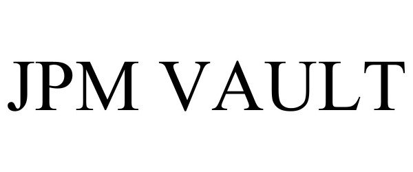 Trademark Logo JPM VAULT