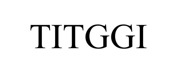 Trademark Logo TITGGI