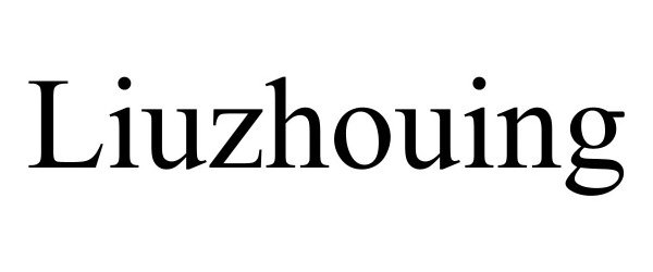 Trademark Logo LIUZHOUING