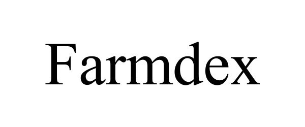 Trademark Logo FARMDEX