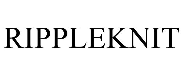 Trademark Logo RIPPLEKNIT