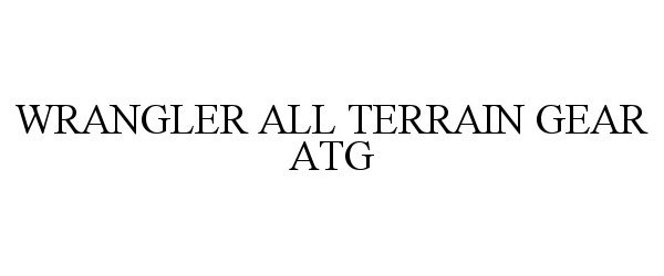  WRANGLER ALL TERRAIN GEAR ATG