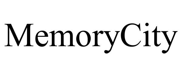 Trademark Logo MEMORYCITY