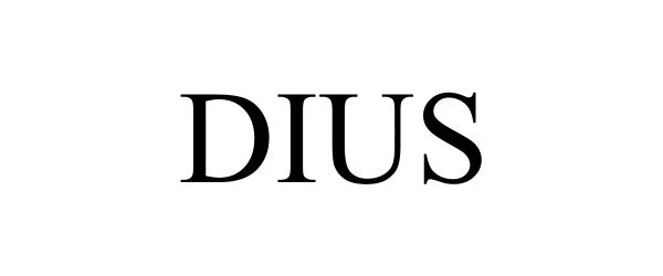 Trademark Logo DIUS