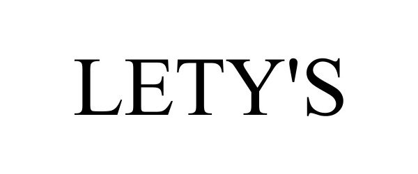 Trademark Logo LETY'S