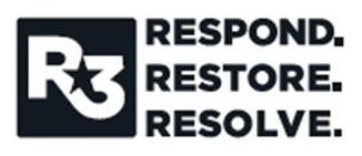  R3 RESPOND. RESTORE. RESOLVE.