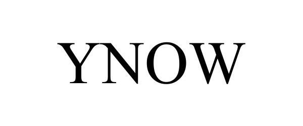 Trademark Logo YNOW