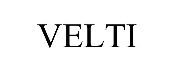 Trademark Logo VELTI