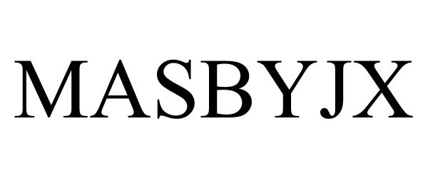 Trademark Logo MASBYJX