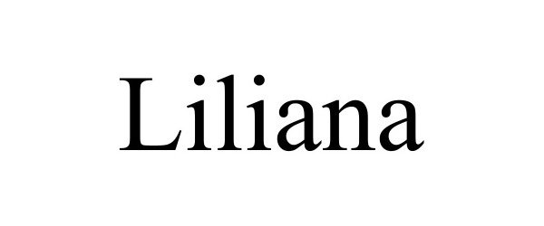 Trademark Logo LILIANA