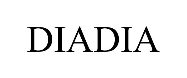 Trademark Logo DIADIA