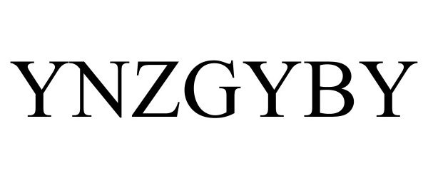 Trademark Logo YNZGYBY