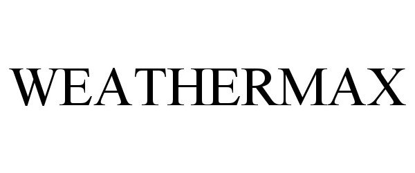 Trademark Logo WEATHERMAX