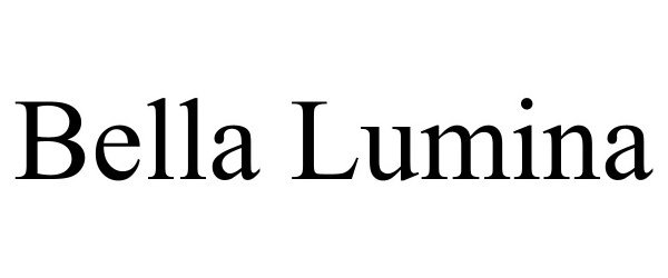 Trademark Logo BELLA LUMINA