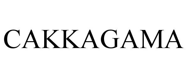  CAKKAGAMA