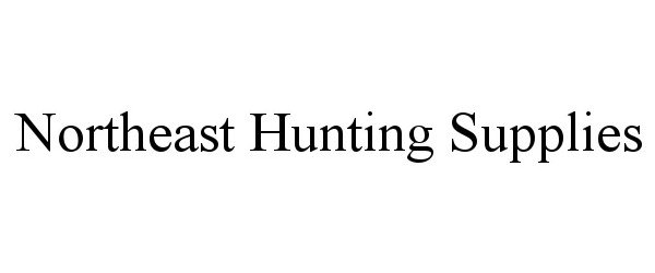  NORTHEAST HUNTING SUPPLIES