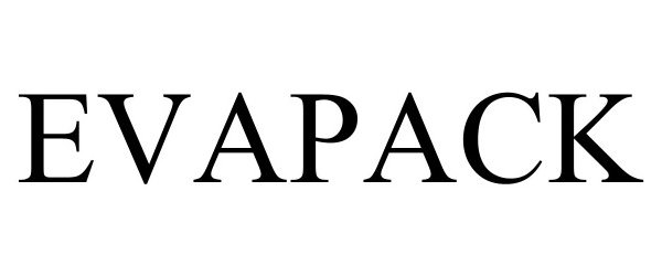 Trademark Logo EVAPACK