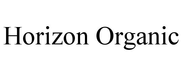  HORIZON ORGANIC