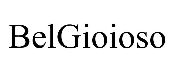 Trademark Logo BELGIOIOSO