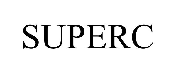 Trademark Logo SUPERC