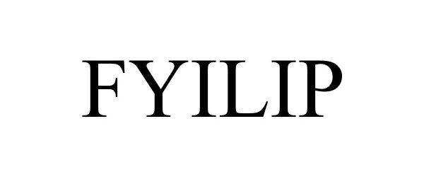 Trademark Logo FYILIP