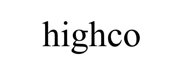  HIGHCO