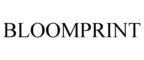 Trademark Logo BLOOMPRINT