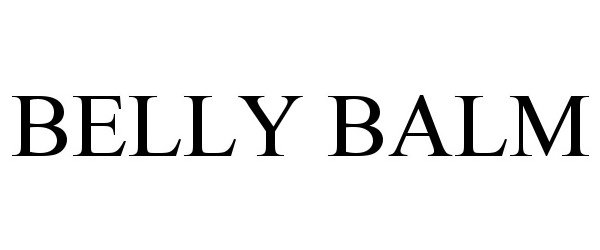 Trademark Logo BELLY BALM