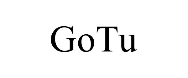 Trademark Logo GOTU