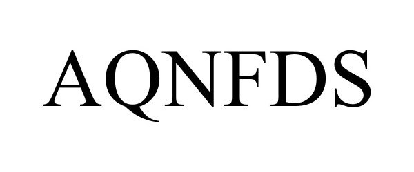 Trademark Logo AQNFDS