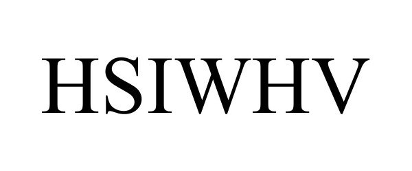 Trademark Logo HSIWHV