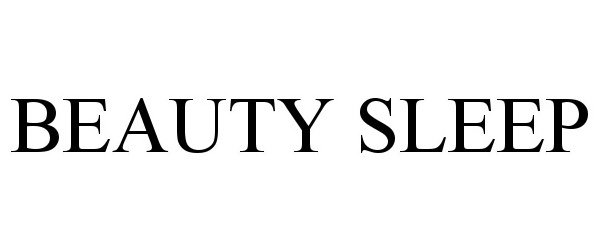 Trademark Logo BEAUTY SLEEP