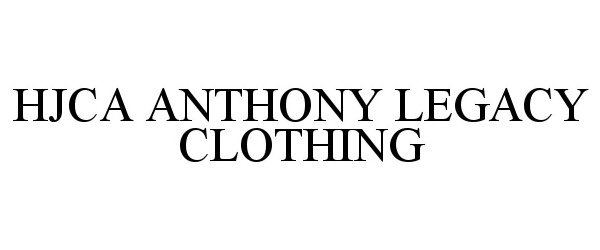  HJCA ANTHONY LEGACY CLOTHING