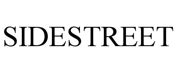 Trademark Logo SIDESTREET