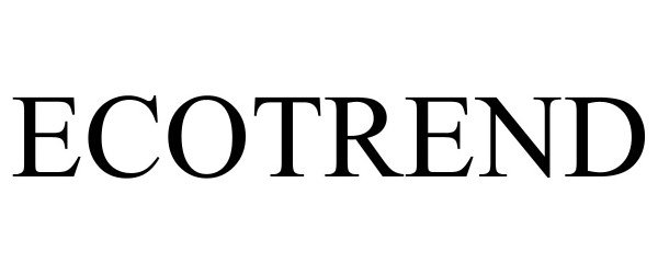 Trademark Logo ECOTREND