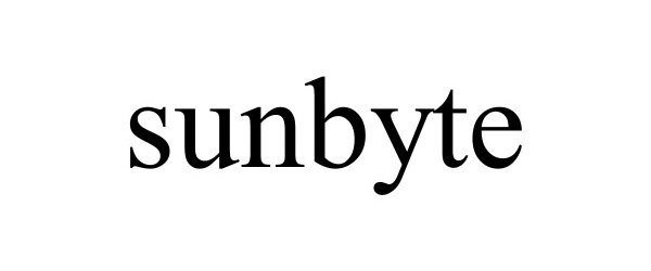 Trademark Logo SUNBYTE