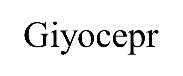 Trademark Logo GIYOCEPR