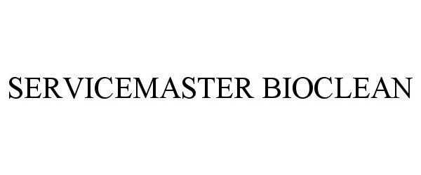  SERVICEMASTER BIOCLEAN