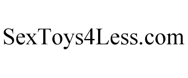 Trademark Logo SEXTOYS4LESS.COM