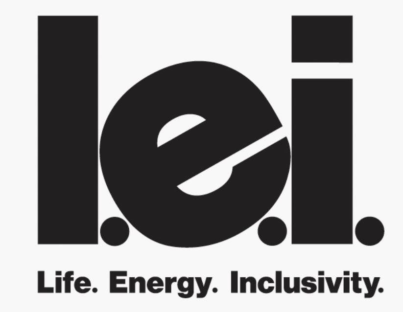 Trademark Logo L.E.I. LIFE. ENERGY. INCLUSIVITY.