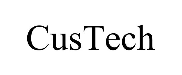 Trademark Logo CUSTECH