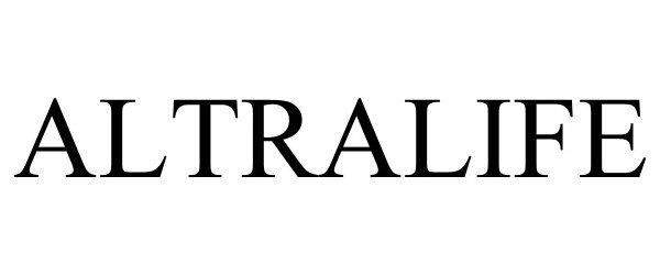 Trademark Logo ALTRALIFE