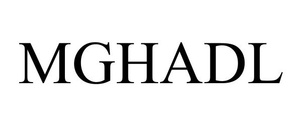 Trademark Logo MGHADL