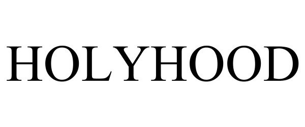 Trademark Logo HOLYHOOD