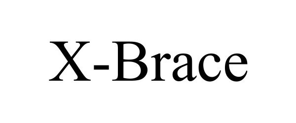 Trademark Logo X-BRACE