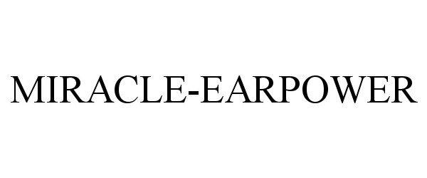 Trademark Logo MIRACLE-EARPOWER