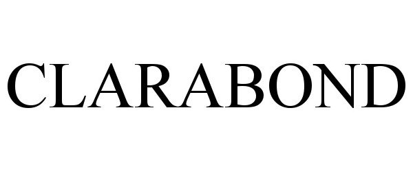 Trademark Logo CLARABOND